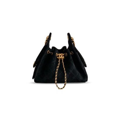 CHANEL 25 MINI HOBO BAG GRAINED CALFSKIN AS5631 (22*20*12.5cm)